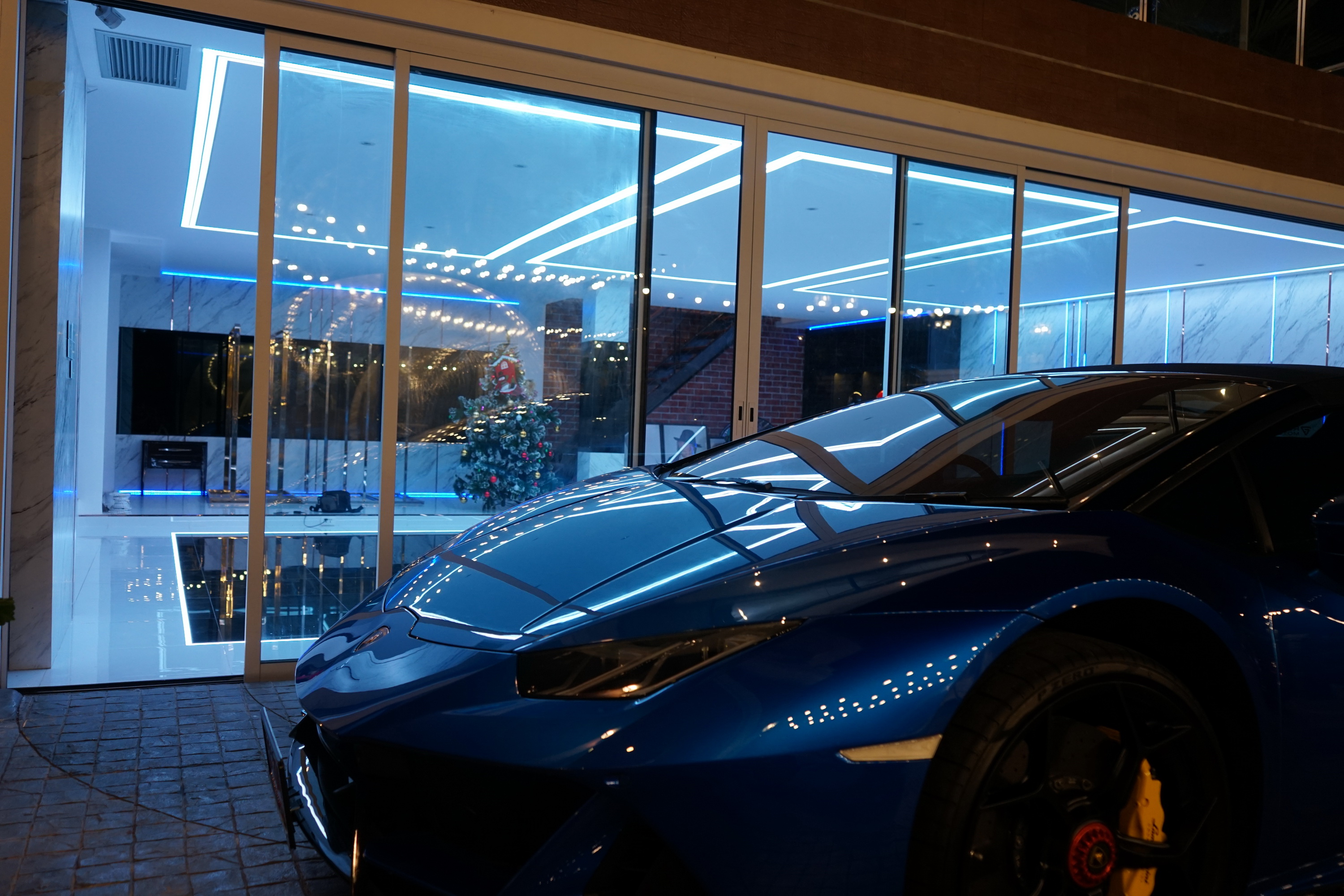 Lamborghini garage