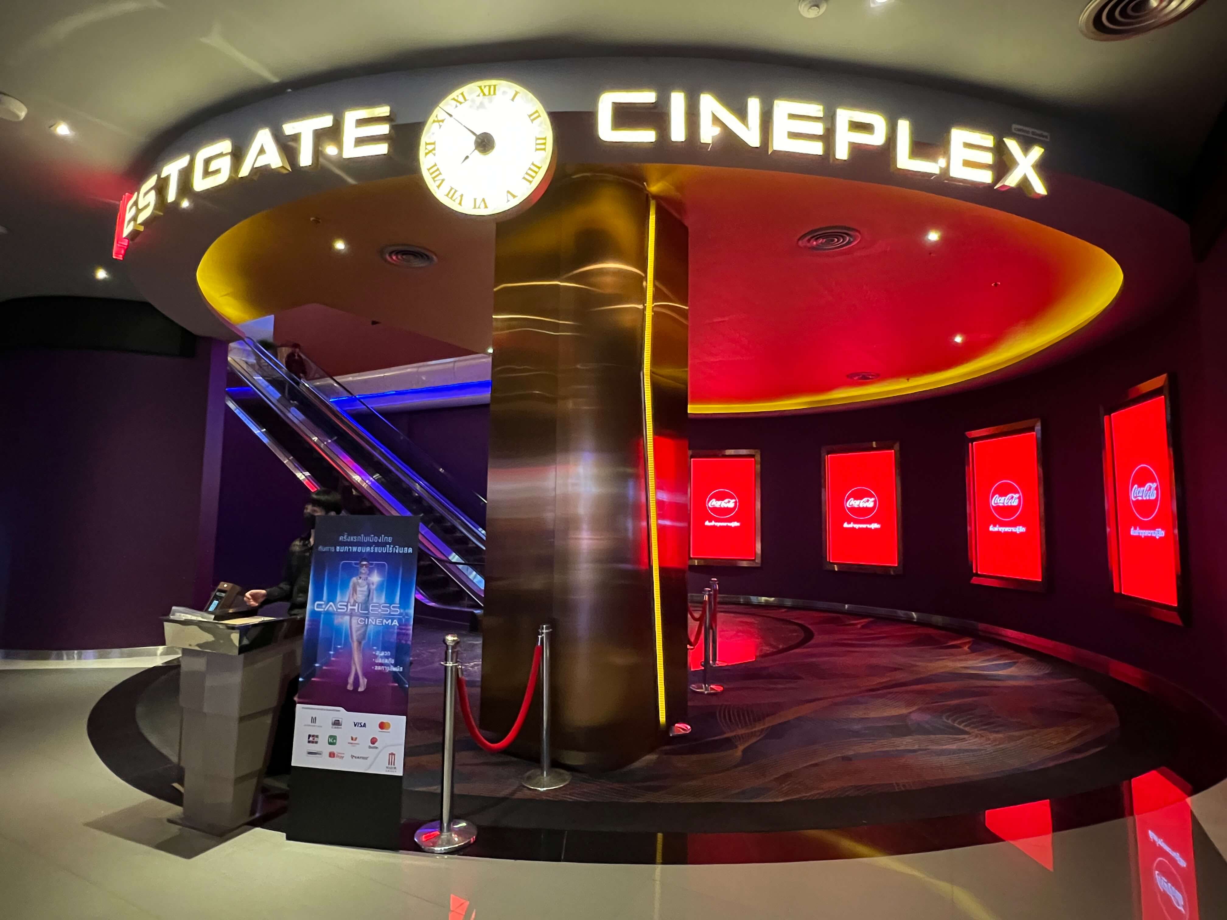 LED screen P3.91 ทางขึ้นบันไดเลื่อน @ Westgate Cineplex