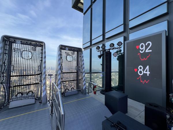 LED screen P2.5 (outdoor) @Mahanakhon tower bangkok I-TILT