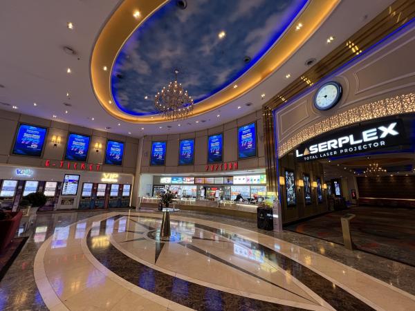 LED screen P3.91 เหนือ E-Ticket and concessions @ Eastville Cineplex - Central