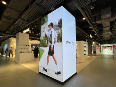 LED screen P2.5 GOB @Stand oil siam center